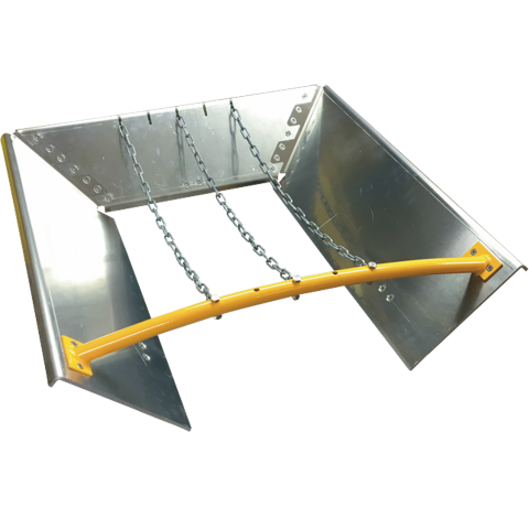Infeed Hopper for Wheelbarrow